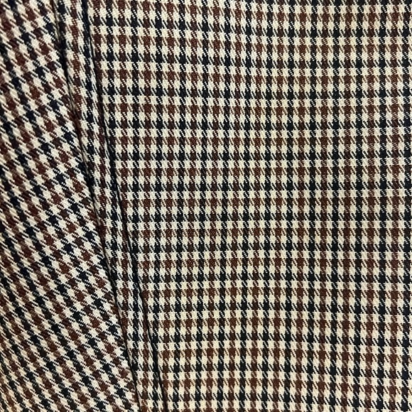 Max Studio houndstooth cropped military bomber jacket - Picture 5 of 5